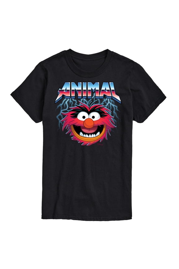 Muppets - Animal Rock - Men's Short Sleeve Graphic T-Shirt