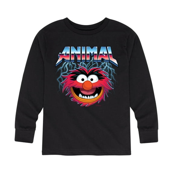 Muppets - Animal Rock - Toddler And Youth Long Sleeve Graphic T-Shirt