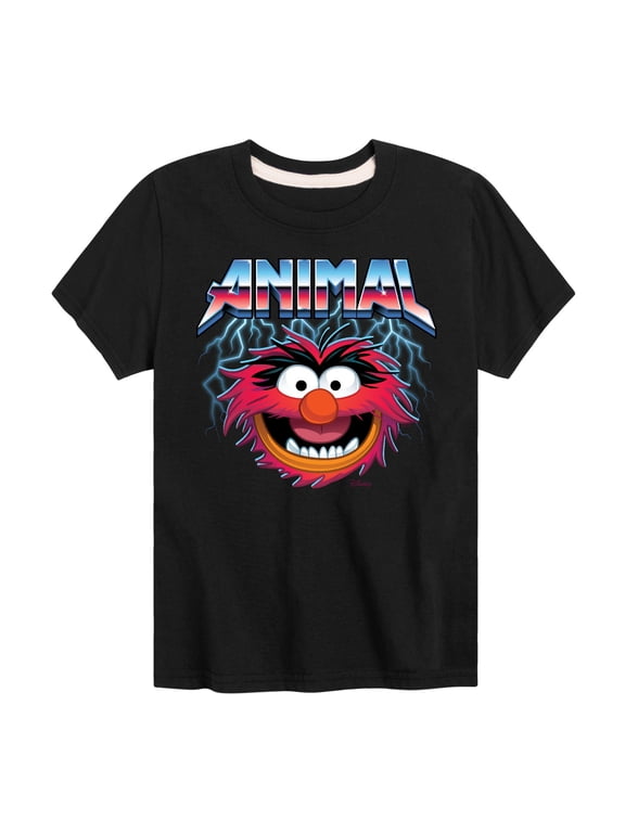 Muppets - Animal Rock - Toddler And Youth Short Sleeve Graphic T-Shirt