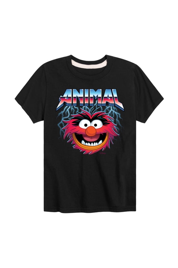 Muppets - Animal Rock - Toddler And Youth Short Sleeve Graphic T-Shirt