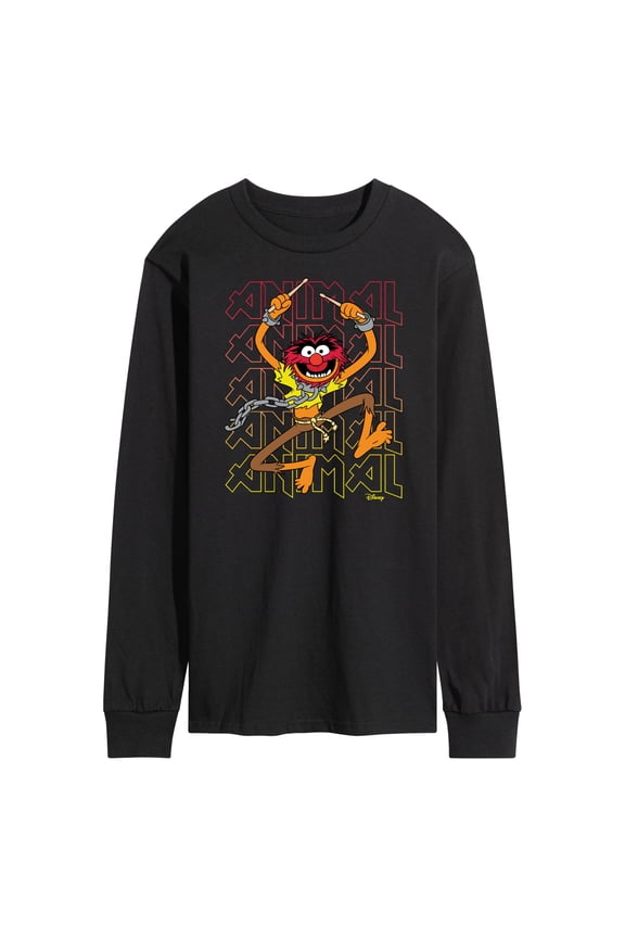 Muppets - Animal Stacked - Men's Long Sleeve T-Shirt