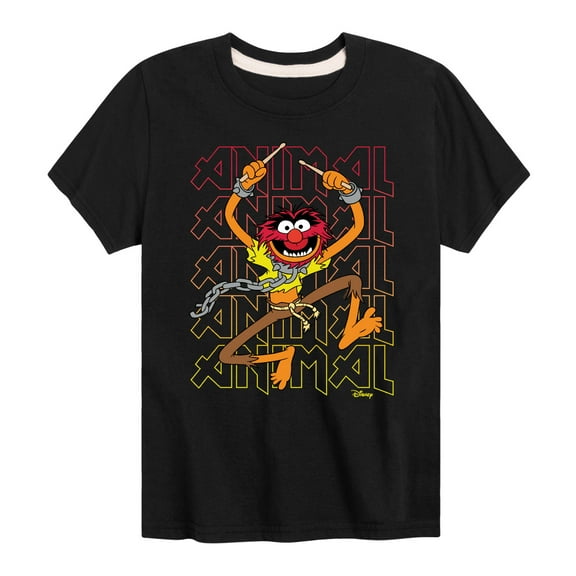 Muppets - Animal Stacked - Toddler And Youth Short Sleeve Graphic T-Shirt