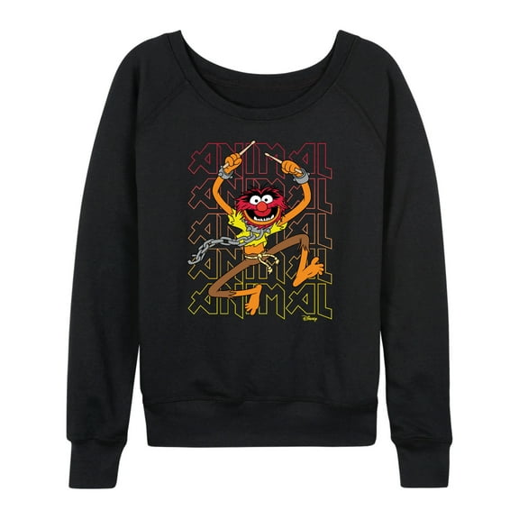 Muppets - Animal - Women's Lightweight French Terry Long Sleeve Shirt