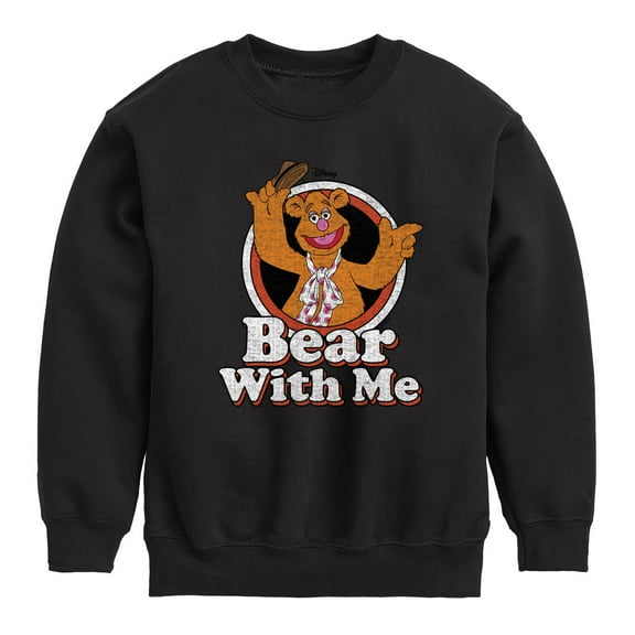 Muppets - Bear With Me - Toddler And Youth Crewneck Fleece Sweatshirt