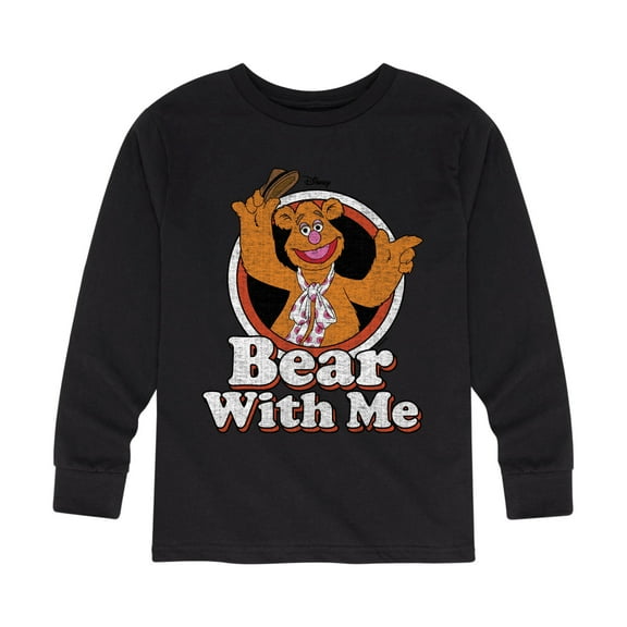 Muppets - Bear With Me - Toddler And Youth Long Sleeve Graphic T-Shirt