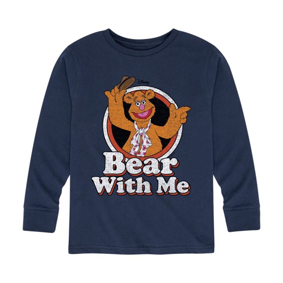 Muppets - Bear With Me - Toddler And Youth Long Sleeve Graphic T-Shirt