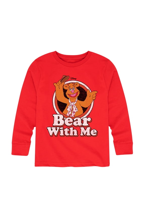 Muppets - Bear With Me - Toddler And Youth Long Sleeve Graphic T-Shirt