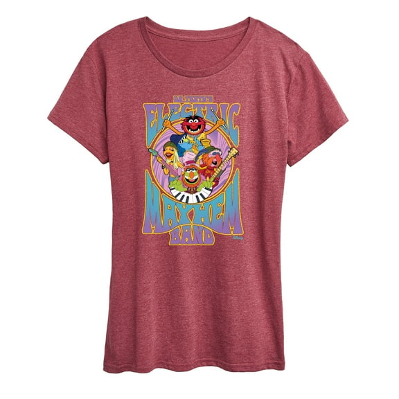 Muppets - Dr. Teeth Electric Mayhem Band - Ladies Short Sleeve Classic Fit Tee