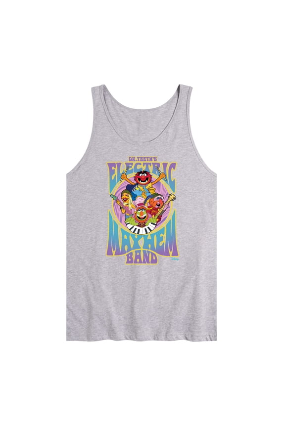 Muppets - Dr Teeth's Electric Mayhem Band - Men's Jersey Tank Top