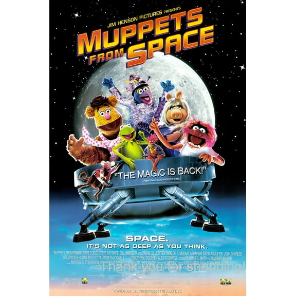 Muppets From Space Movie Poster 24x36 24"x36" #M01