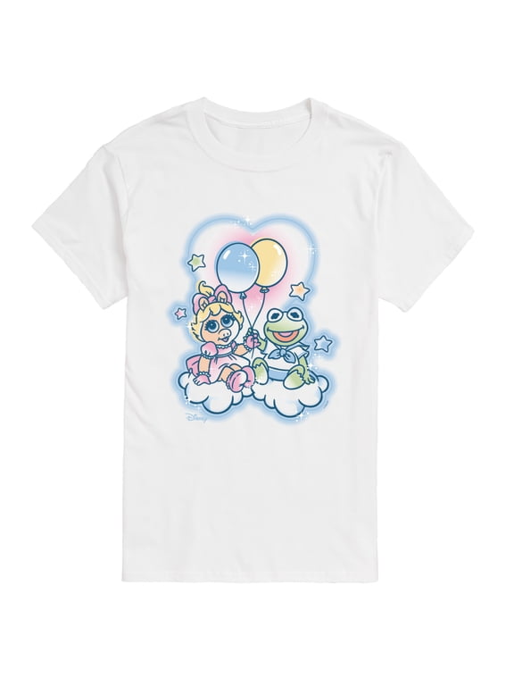 Muppets - Graffiti Muppet Babies Men's Short Sleeve Graphic T-Shirt Men's Short Sleeve Graphic T-Shirt