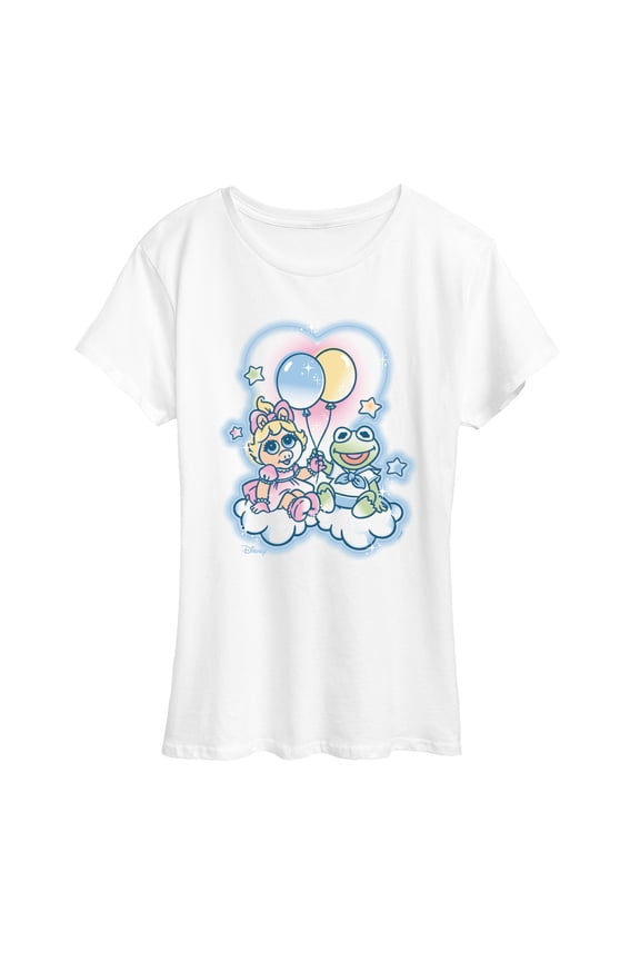 Muppets - Graffiti Muppet Babies Women's Short Sleeve Graphic T-Shirt