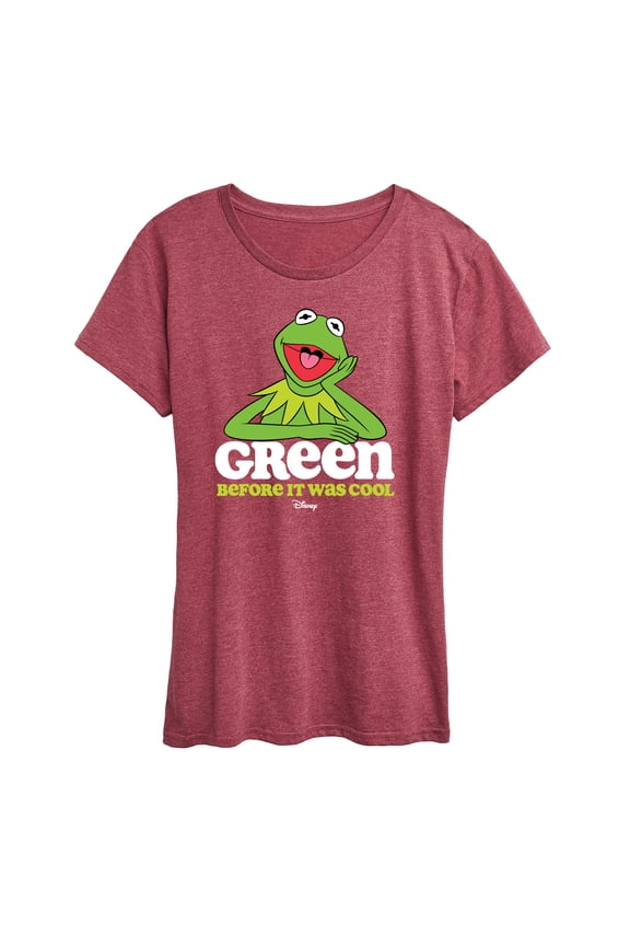Muppets - Green Before It Was Cool - Ladies Short Sleeve Classic Fit Tee