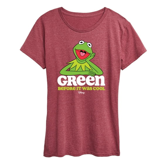Muppets - Green Before It Was Cool - Ladies Short Sleeve Classic Fit Tee