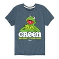thumbnail image 1 of Muppets - Green Before It Was Cool - Toddler And Youth Short Sleeve Graphic T-Shirt, 1 of 5
