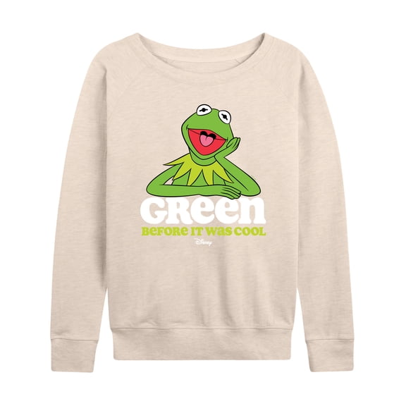 Muppets - Green Before It Was Cool - Women's Lightweight French Terry Long Sleeve Shirt