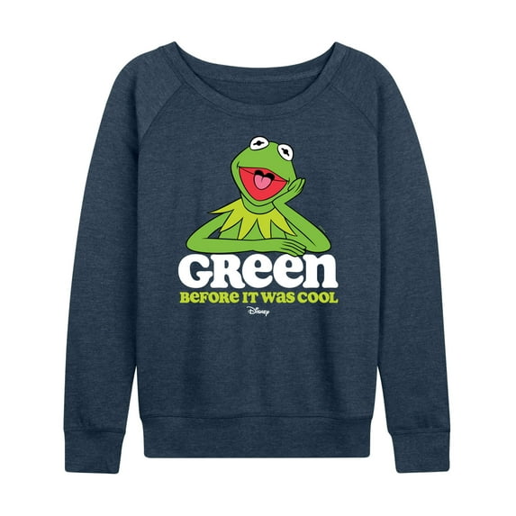 Muppets - Green Before It Was Cool - Women's Lightweight French Terry Long Sleeve Shirt
