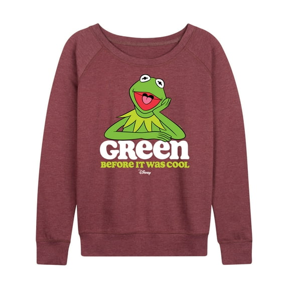 Muppets - Green Before It Was Cool - Women's Lightweight French Terry Long Sleeve Shirt