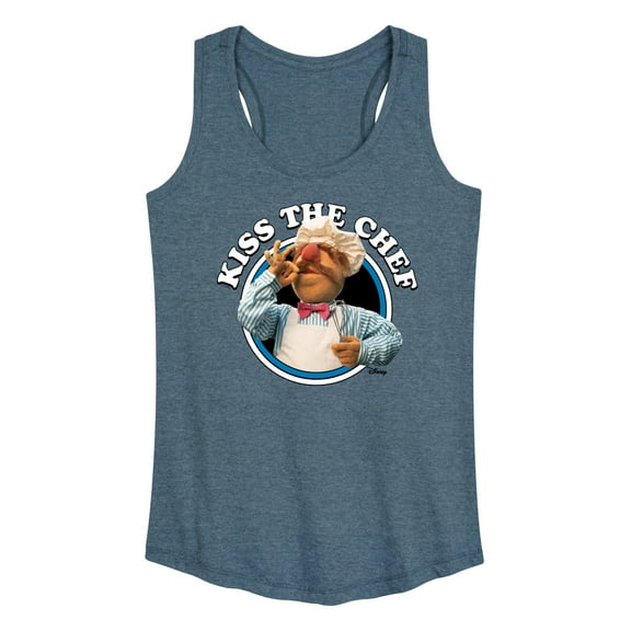 Muppets - Kiss The Chef - Women's Racerback Tank Top