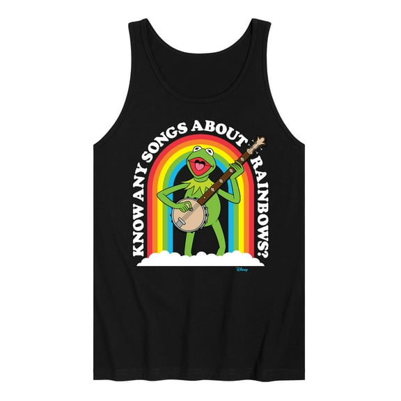 Muppets - Know Any Songs About Rainbows - Men's Jersey Tank Top