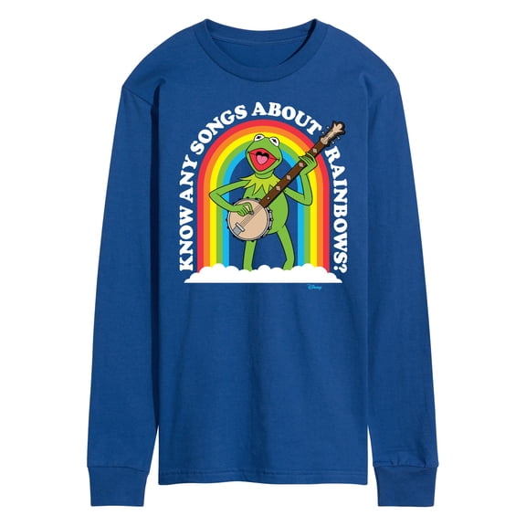 Muppets - Know Any Songs About Rainbows - Men's Long Sleeve T-Shirt