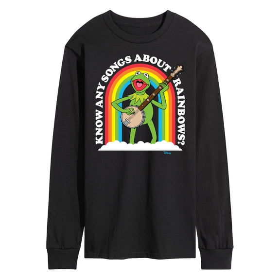 Muppets - Know Any Songs About Rainbows - Men's Long Sleeve T-Shirt