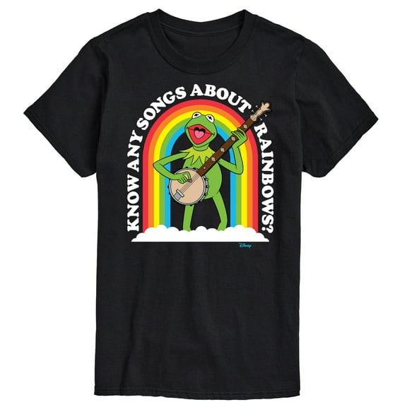 Muppets - Know Any Songs About Rainbows - Men's Short Sleeve Graphic T-Shirt