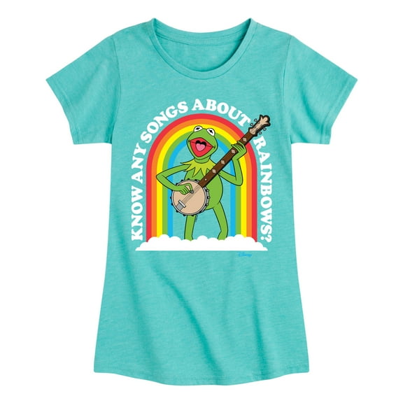 Muppets - Know Any Songs About Rainbows - Toddler And Youth Girls Short Sleeve Graphic T-Shirt