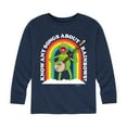 thumbnail image 1 of Muppets - Know Any Songs About Rainbows - Toddler And Youth Long Sleeve Graphic T-Shirt, 1 of 4