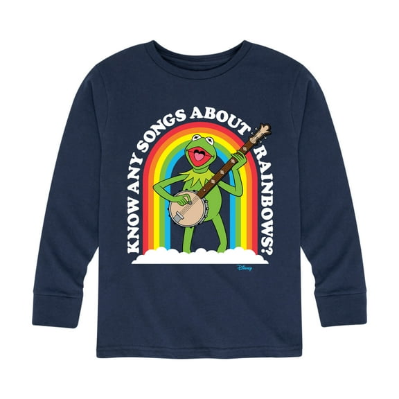 Muppets - Know Any Songs About Rainbows - Toddler And Youth Long Sleeve Graphic T-Shirt
