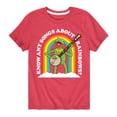 thumbnail image 1 of Muppets - Know Any Songs About Rainbows - Toddler And Youth Short Sleeve Graphic T-Shirt, 1 of 5