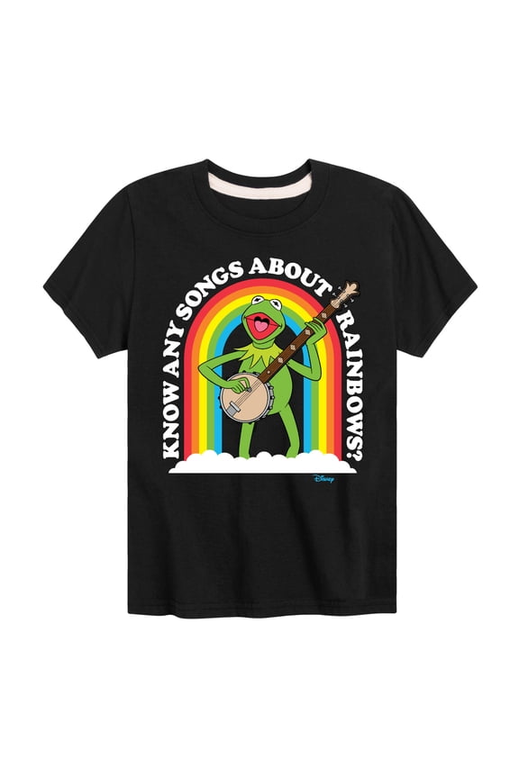 Muppets - Know Any Songs About Rainbows - Toddler And Youth Short Sleeve Graphic T-Shirt
