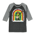 thumbnail image 1 of Muppets - Knows Any Songs About Rainbow - Toddler And Youth Raglan Graphic T-ShirtToddler And Youth Raglan Graphic T-Shirt, 1 of 6