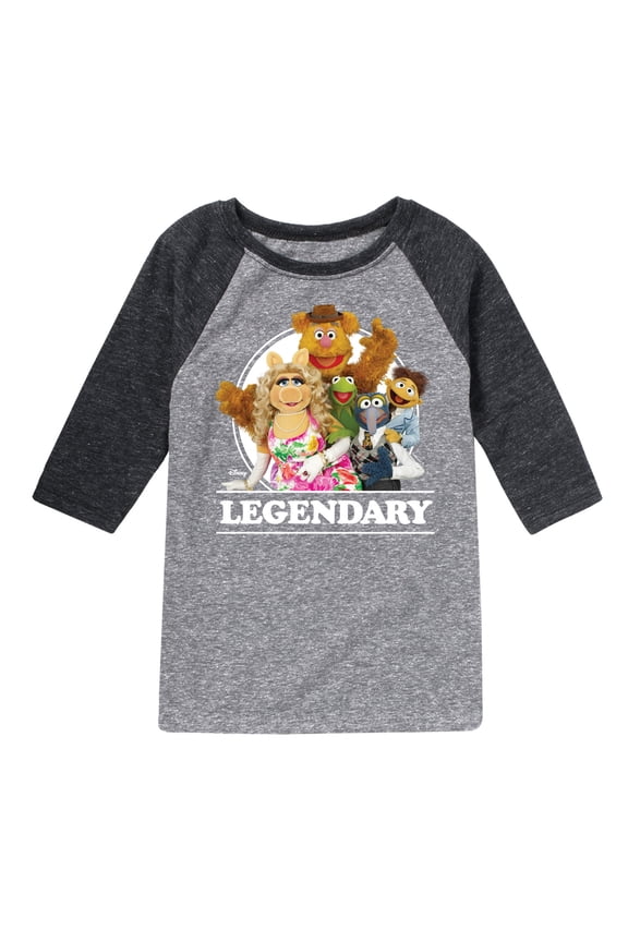 Muppets - Legendary - Toddler And Youth Raglan Graphic T-Shirt
