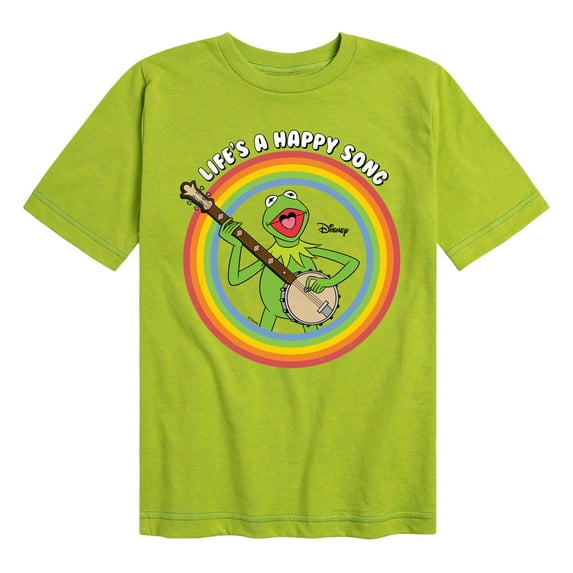 Muppets - Life A Happy Song - Toddler And Youth Short Sleeve Graphic T-Shirt