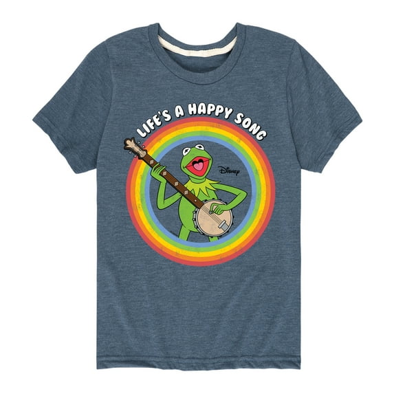 Muppets - Life A Happy Song - Toddler And Youth Short Sleeve Graphic T-Shirt