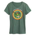 thumbnail image 1 of Muppets - Life's A Happy Song Kermit - Ladies Short Sleeve Classic Fit Tee, 1 of 5