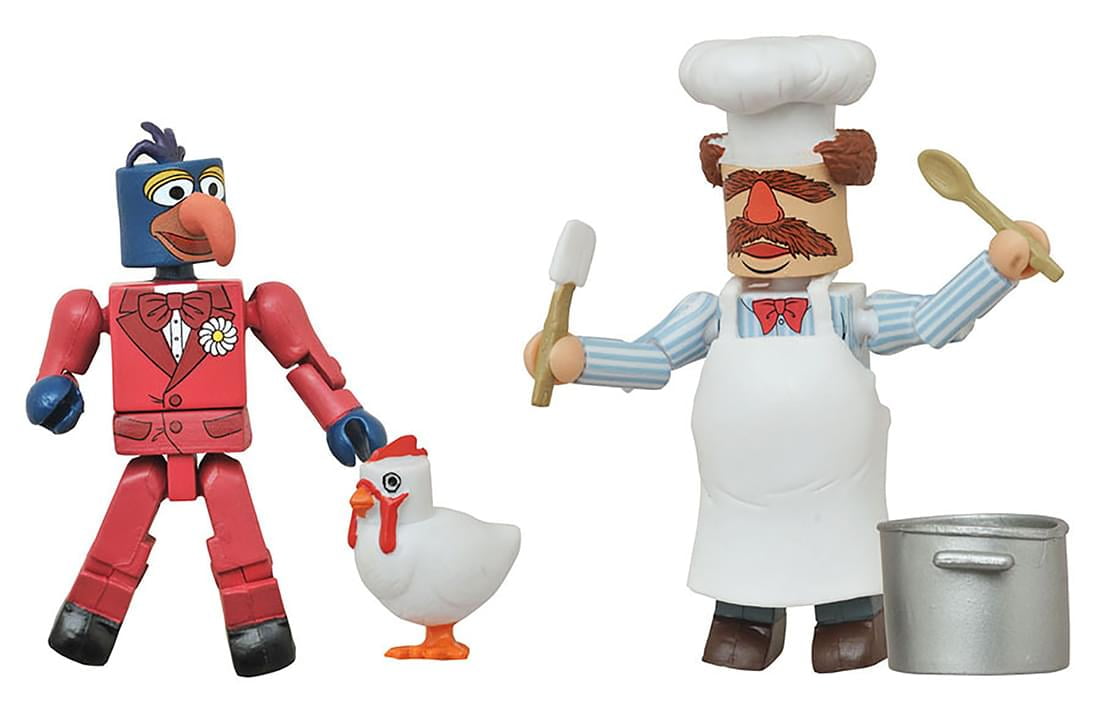 Muppets Minimates Series 1 2-Pack: Gonzo & Swedish Chef - Walmart.com