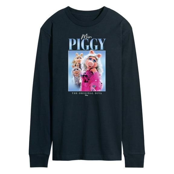 Muppets - Miss Piggy Ms. Original Diva - Men's Long Sleeve T-Shirt