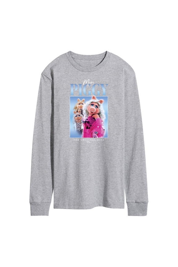 Muppets - Miss Piggy Ms. Original Diva - Men's Long Sleeve T-Shirt