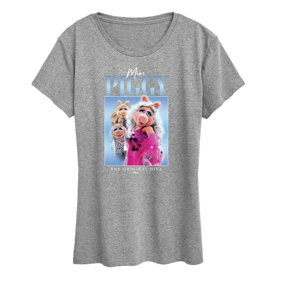 Muppets - Miss Piggy The Original Diva - Ladies Short Sleeve Classic Fit Tee