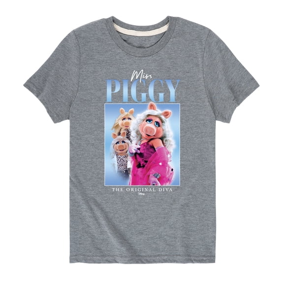 Muppets - Miss Piggy The Original Diva - Toddler And Youth Short Sleeve Graphic T-Shirt