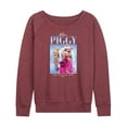 thumbnail image 1 of Muppets - Miss Piggy The Original Diva - Women's Lightweight French Terry Long Sleeve Shirt, 1 of 5