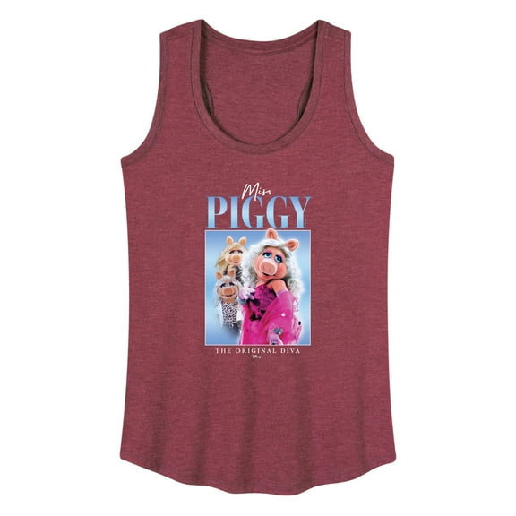 Muppets - Miss Piggy The Original Diva - Women's Racerback Tank Top