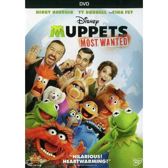 Muppets: Most Wanted (DVD)