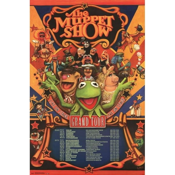 Muppets Most Wanted - Grand Tour Poster Print (24 x 36)