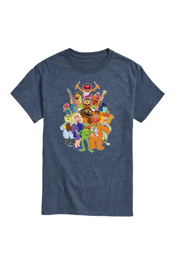 Muppets - Muppets Group - Men's Short Sleeve Graphic T-Shirt