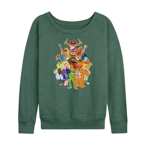 Muppets - Muppets Group - Women's Lightweight French Terry Long Sleeve Shirt