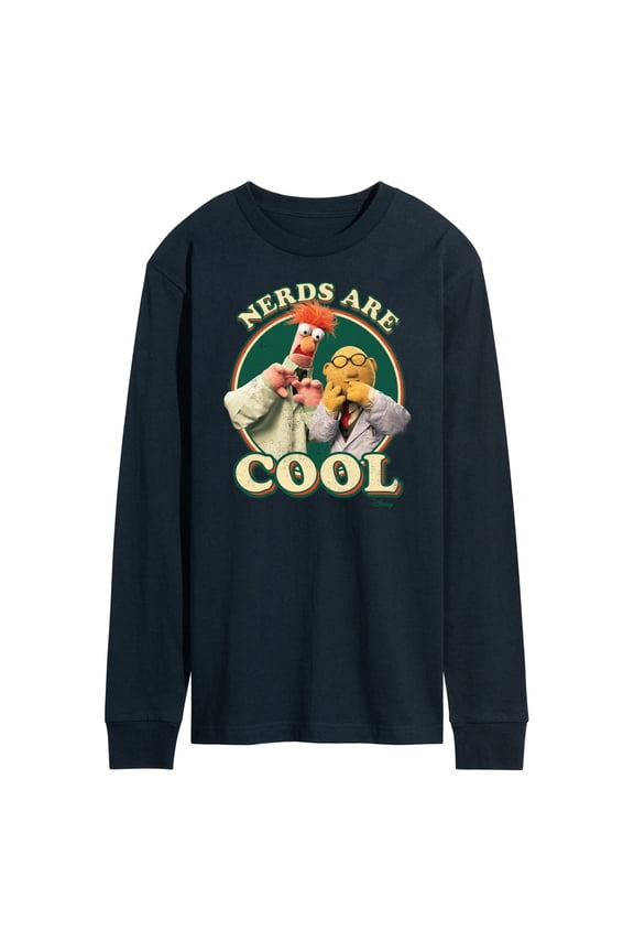 Muppets - Nerds Are Cool - Men's Long Sleeve T-Shirt