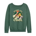 thumbnail image 1 of Muppets - Nerds Are Cool - Women's Lightweight French Terry Long Sleeve Shirt, 1 of 5